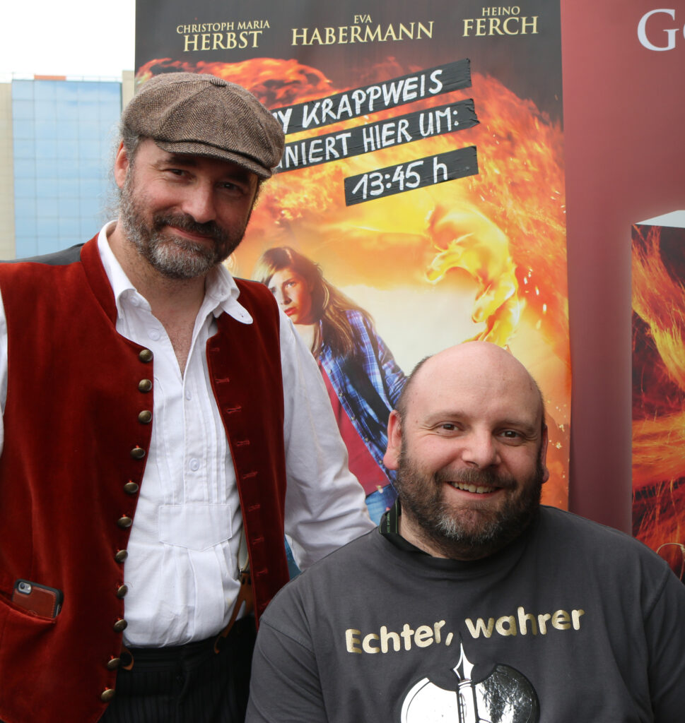 Wolfgang mit Tommy auf der Role Play Convention 2016