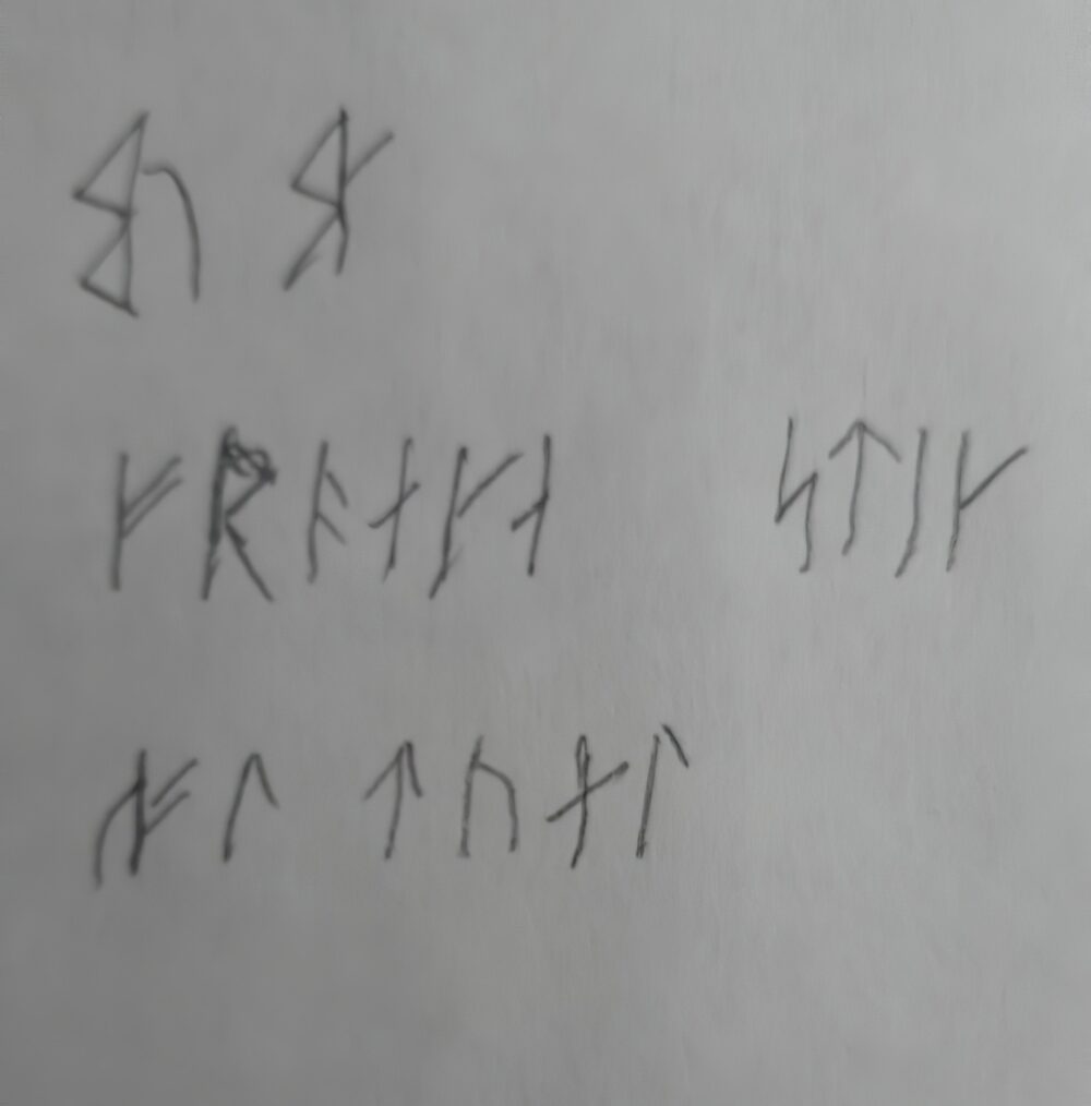 Der Futhark-Zettel aus Staffel 3 – riesiger Spoiler